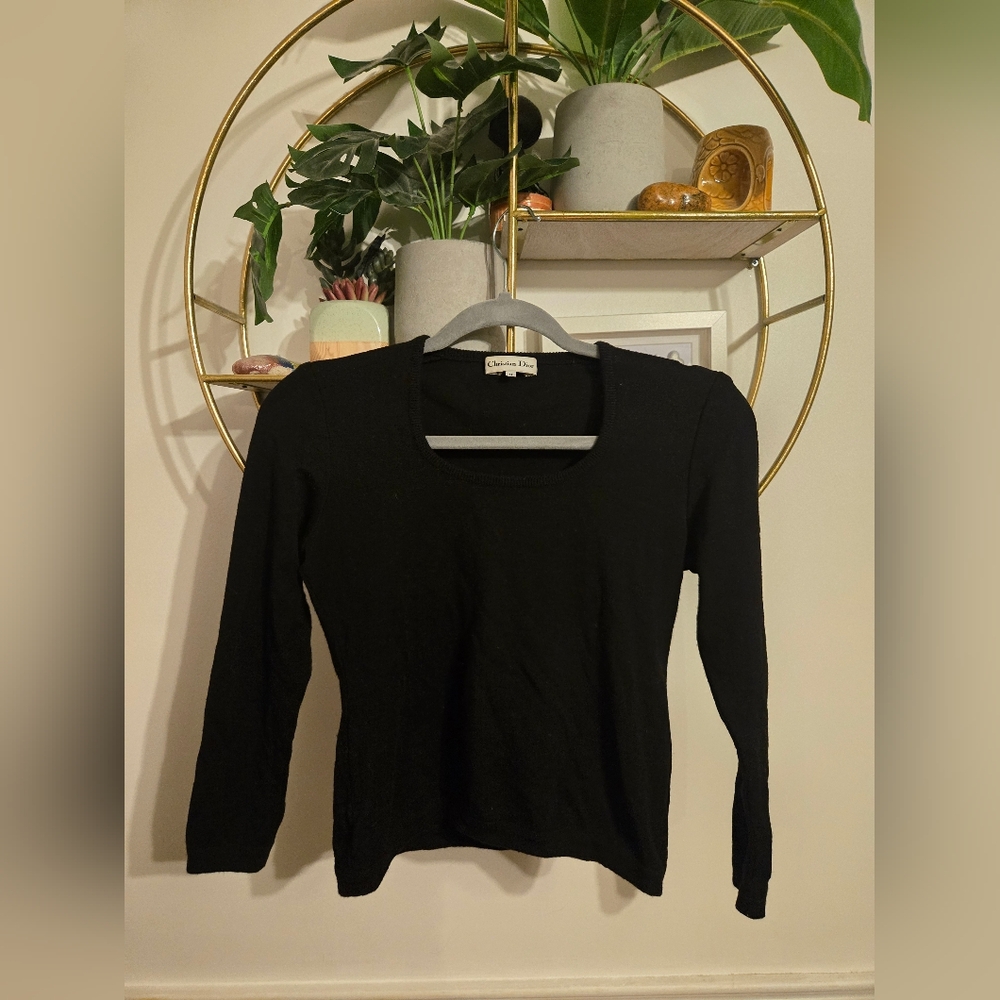Vintage Christian Dior Wool Blend Sweater